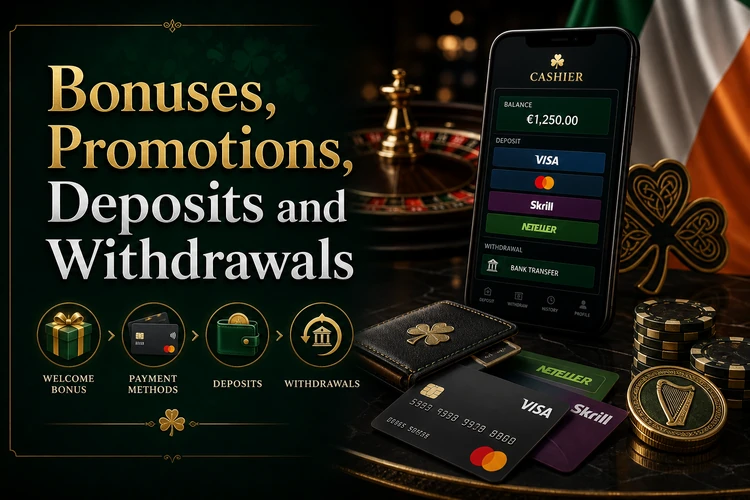 Bonuses, Promotions, Deposits and Withdrawals